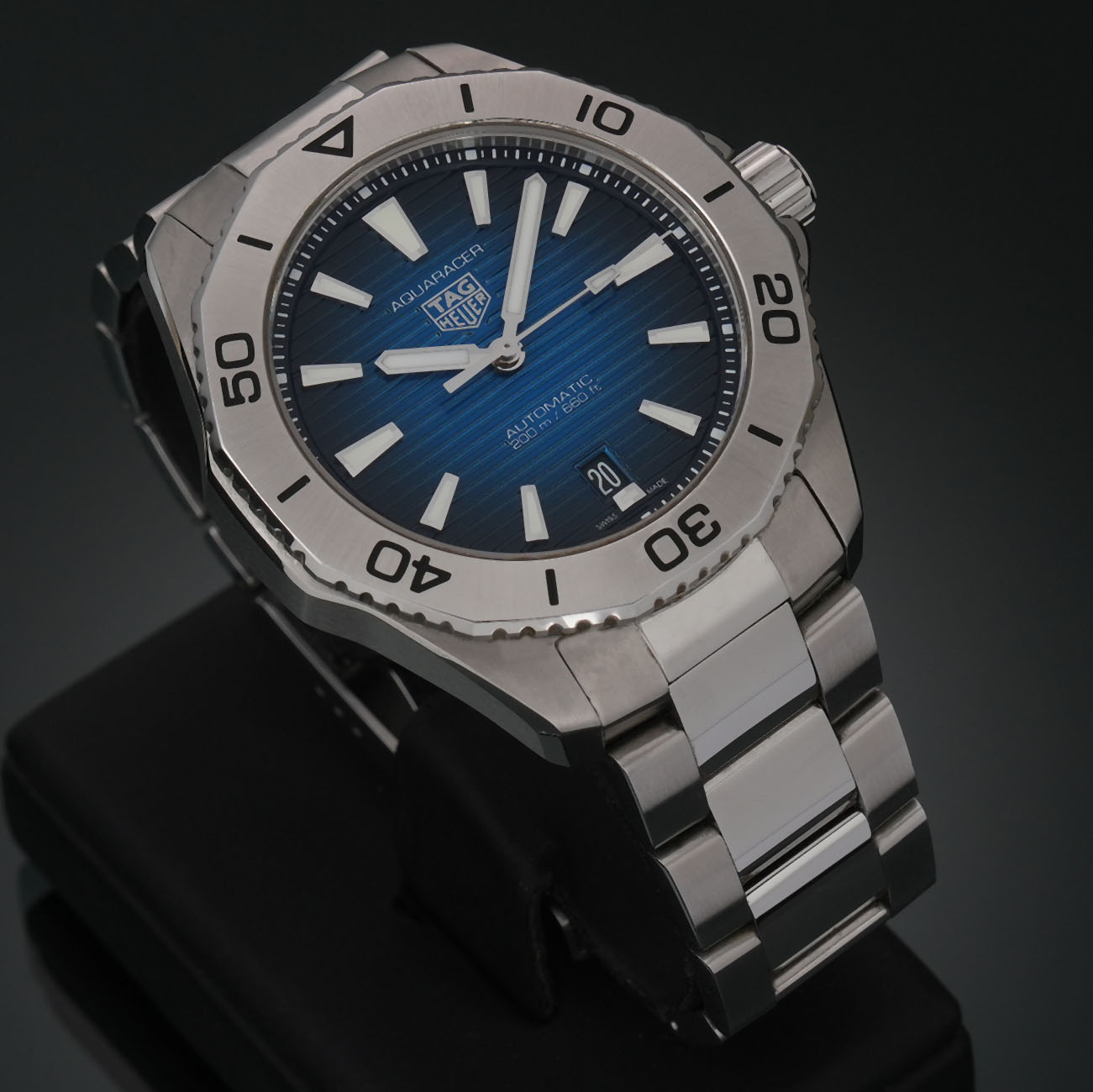 TAG HEUER(USED)태그호이어 WBP2111 아쿠아레이서 프로페셔널 200 데이트